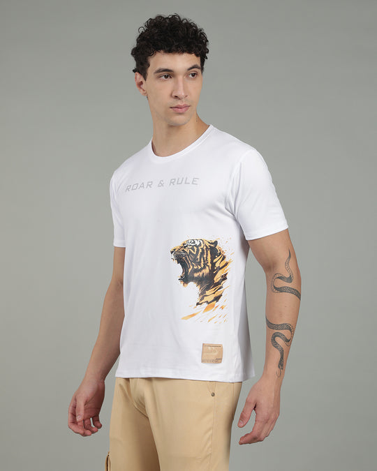Air Cool Tee – Half Sleeve - White