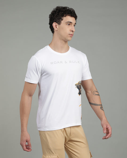 Air Cool Tee – Half Sleeve - White