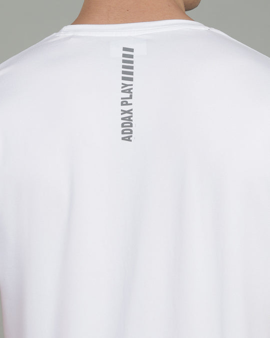 Air Cool Tee – Half Sleeve - White