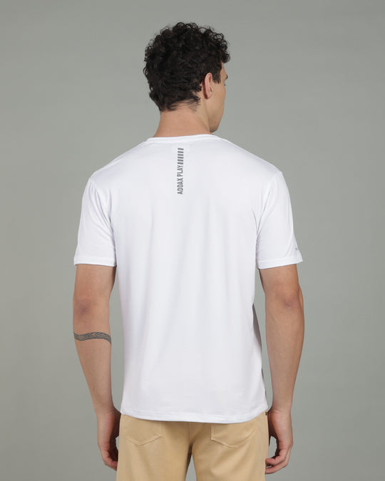 Air Cool Tee – Half Sleeve - White