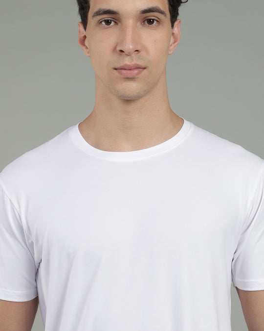 Air Cool Tee – Half Sleeve - White