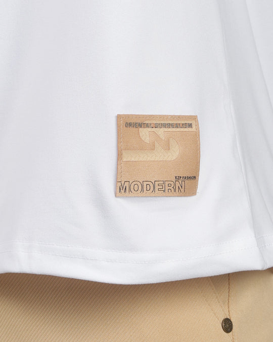 Air Cool Tee – Half Sleeve - White