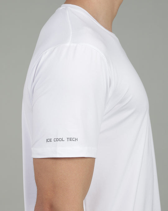 Air Cool Tee – Half Sleeve - White