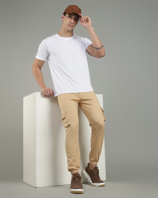 Air Cool Tee – Half Sleeve - White