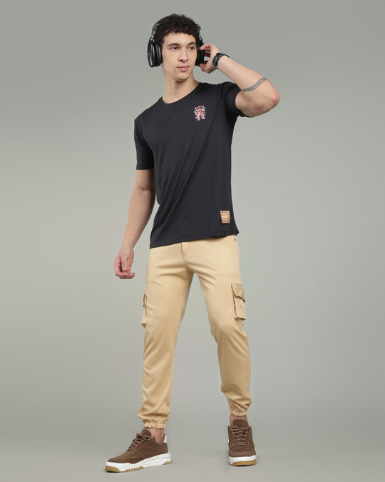 Air Cool Tee – Half Sleeve - Black