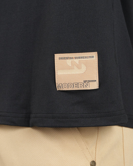 Air Cool Tee – Half Sleeve - Black