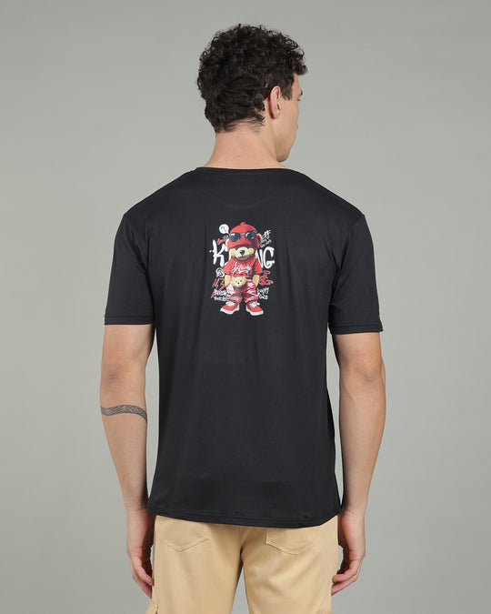 Air Cool Tee – Half Sleeve - Black