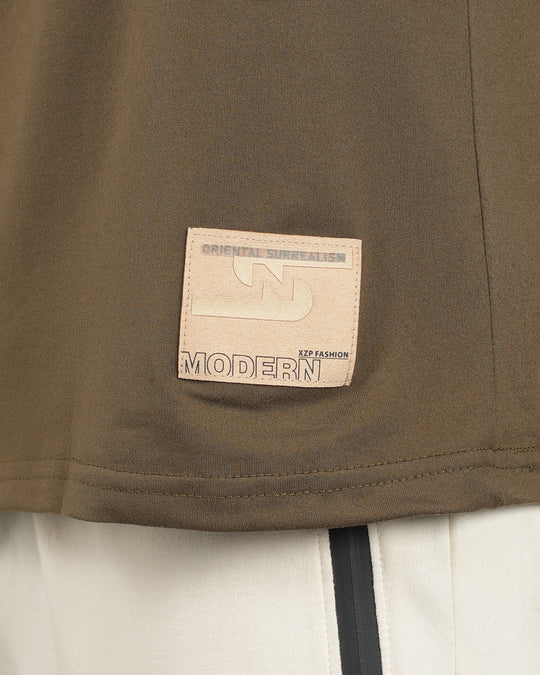 Air Cool Tee – Half Sleeve - Olive Green