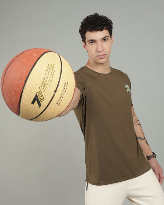 Air Cool Tee – Half Sleeve - Olive Green