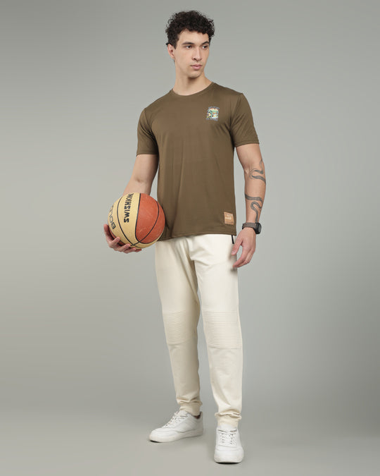 Air Cool Tee – Half Sleeve - Olive Green