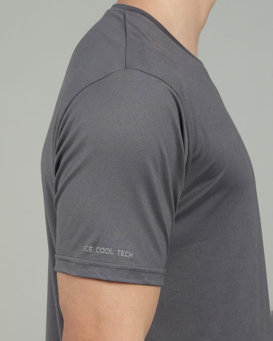 Air Cool Tee – Half Sleeve - Dark Grey