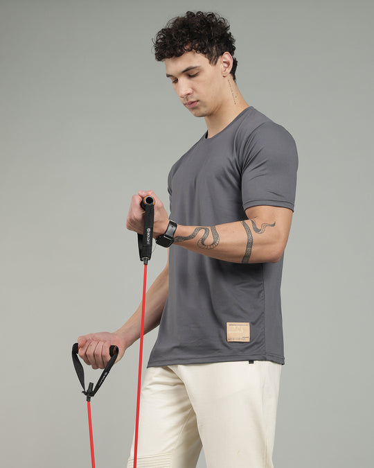 Air Cool Tee – Half Sleeve - Dark Grey