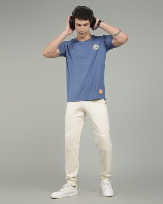 Air Cool Tee – Half Sleeve - Denim Blue