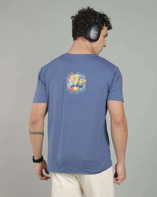 Air Cool Tee – Half Sleeve - Denim Blue