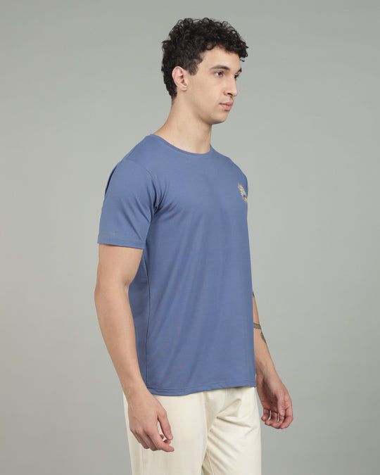 Air Cool Tee – Half Sleeve - Denim Blue