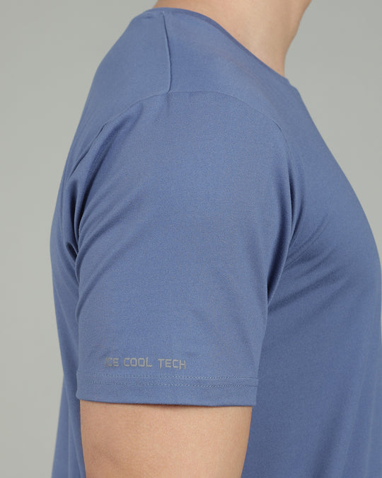 Air Cool Tee – Half Sleeve - Denim Blue