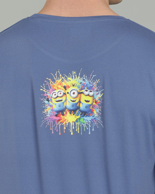 Air Cool Tee – Half Sleeve - Denim Blue