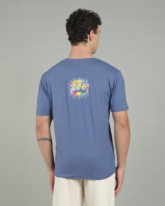 Air Cool Tee – Half Sleeve - Denim Blue