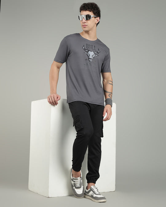 Air Cool Tee – Half Sleeve - Dark Grey