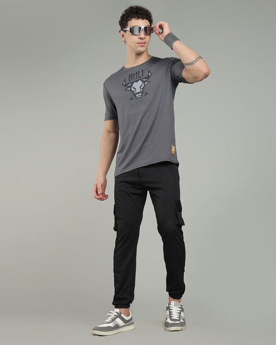 Air Cool Tee – Half Sleeve - Dark Grey