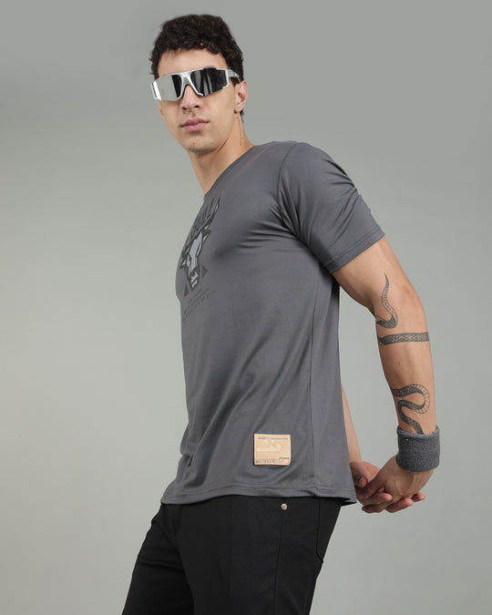Air Cool Tee – Half Sleeve - Dark Grey