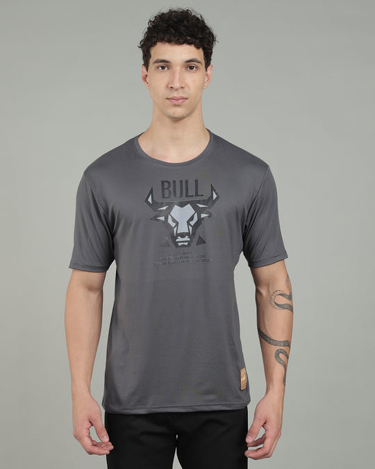 Air Cool Tee – Half Sleeve - Dark Grey