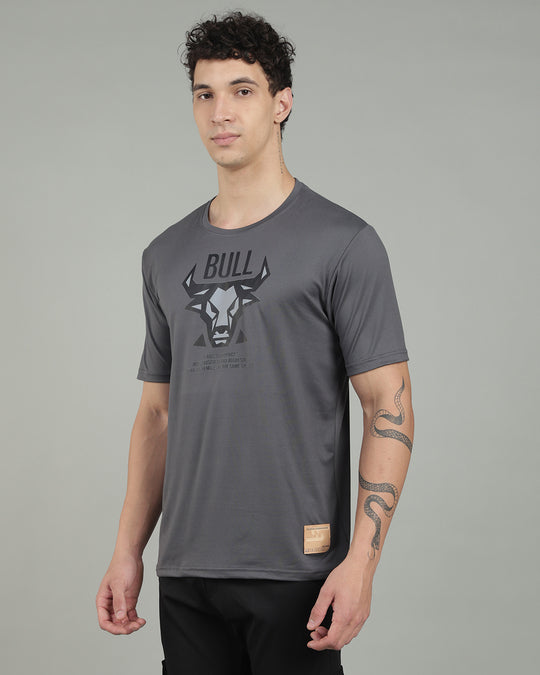 Air Cool Tee – Half Sleeve - Dark Grey