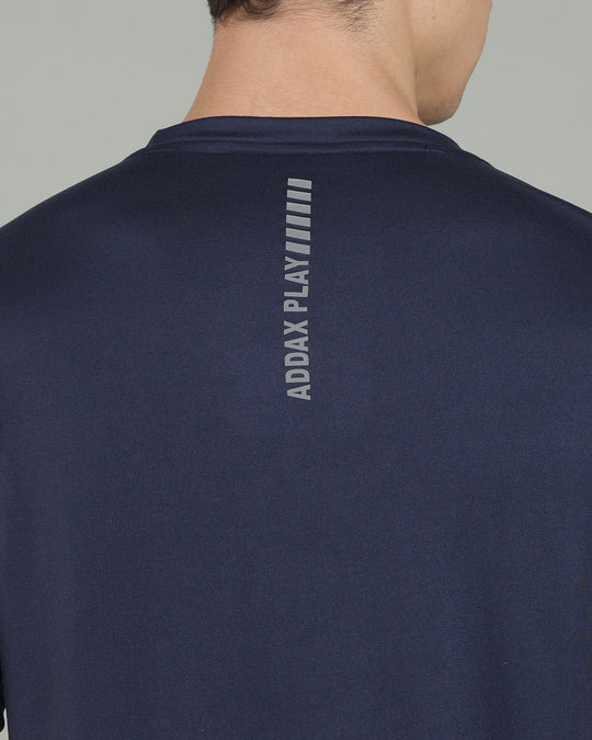 Air Cool Tee – Half Sleeve - Navy Blue