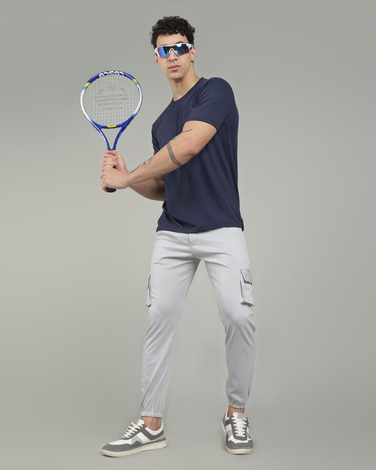 Air Cool Tee – Half Sleeve - Navy Blue