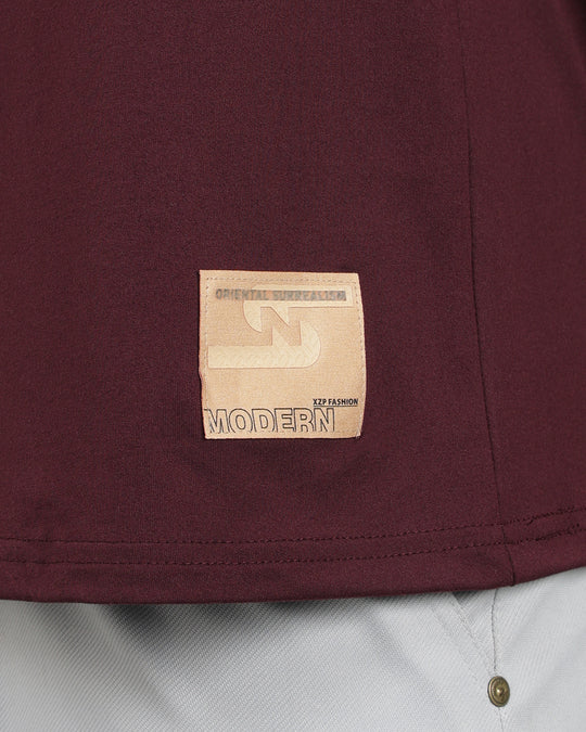 Air Cool Tee – Half Sleeve - Wine