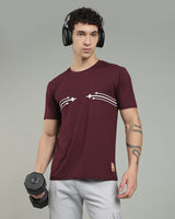 Air Cool Tee – Half Sleeve - Wine