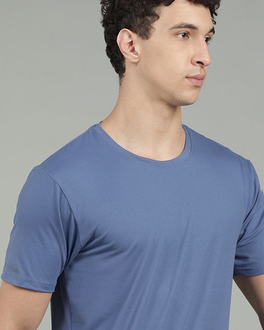 Air Cool Tee – Half Sleeve - Denim Blue