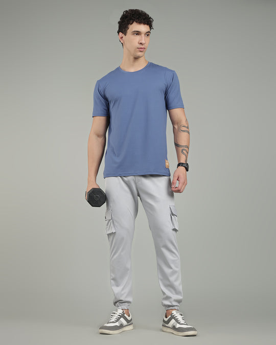 Air Cool Tee – Half Sleeve - Denim Blue