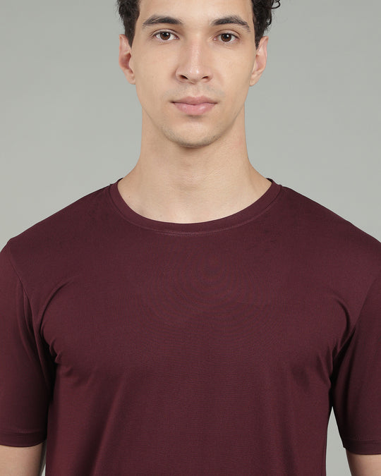 Air Cool Tee – Half Sleeve - Wine