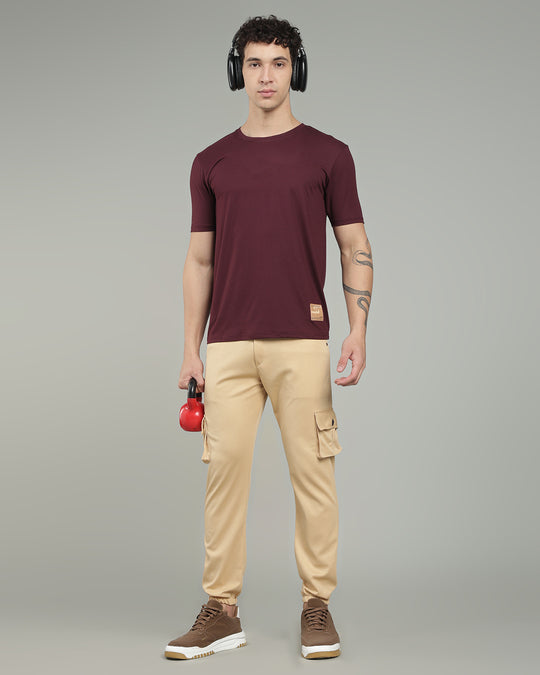 Air Cool Tee – Half Sleeve - Wine