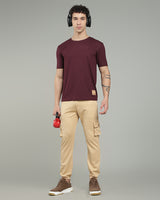 Air Cool Tee – Half Sleeve - Wine