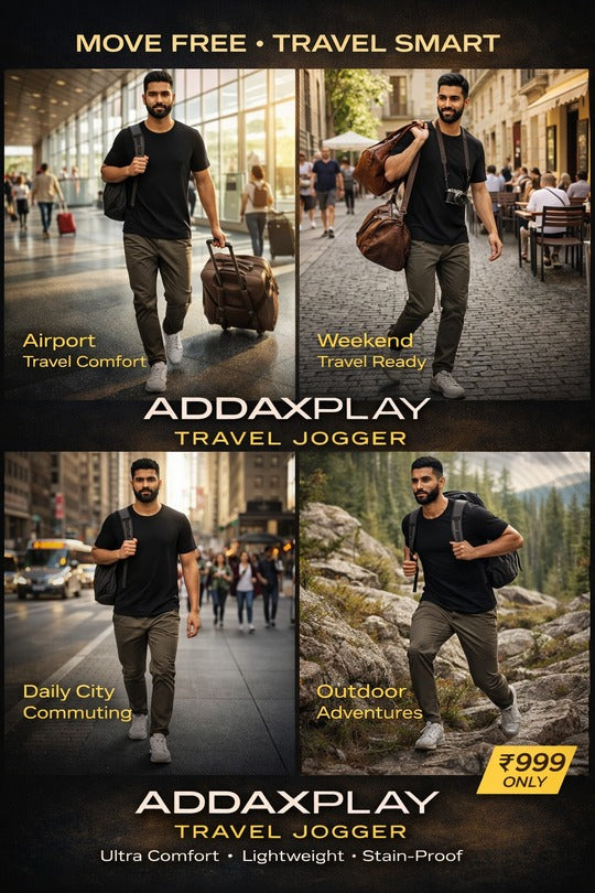 Stainproof Travel Joggers - Khaki