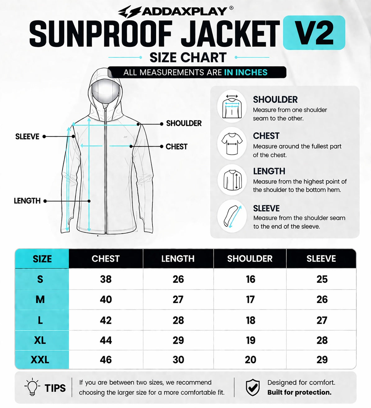 Men's Sunproof Jacket V2- Beige