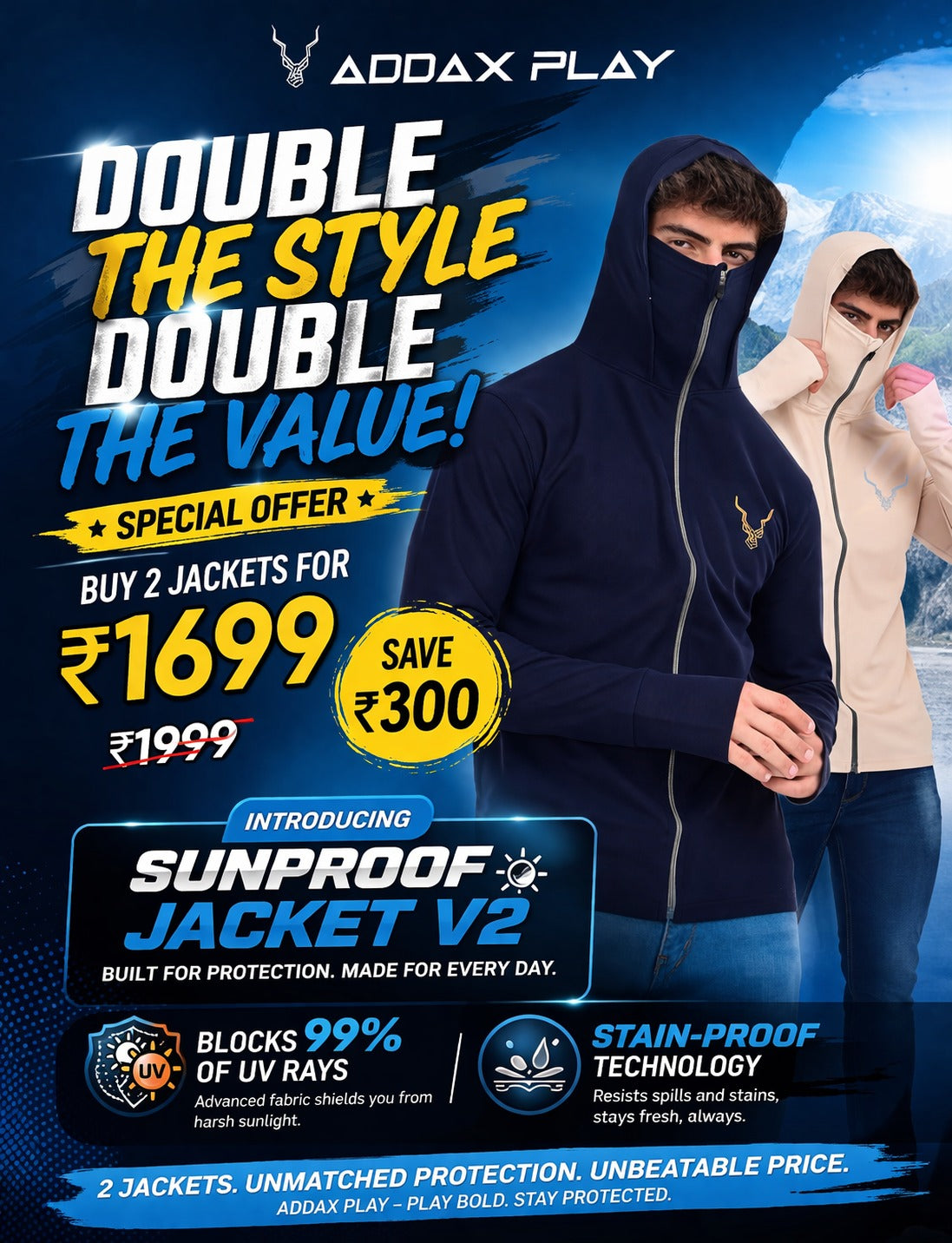 Men's Sunproof Jacket V2- Beige